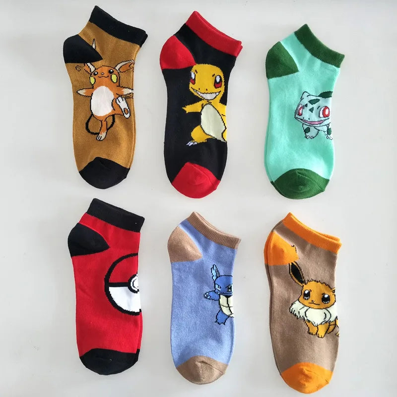 Meias Pokémon Vários Personagens