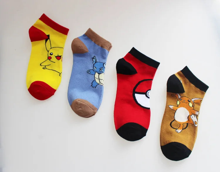 Meias Pokémon Vários Personagens