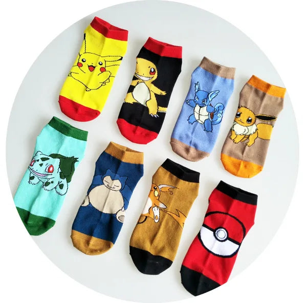 Meias Pokémon Vários Personagens