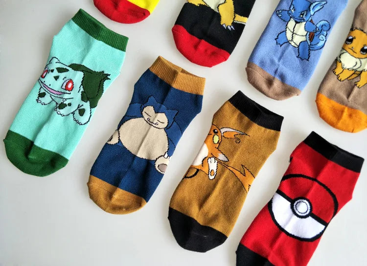Meias Pokémon Vários Personagens