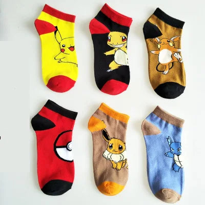 Meias Pokémon Vários Personagens