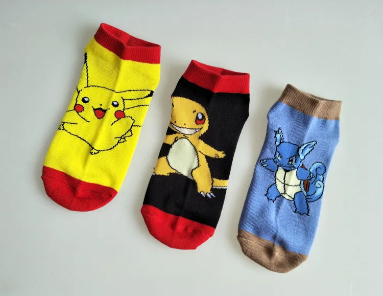 Meias Pokémon Vários Personagens